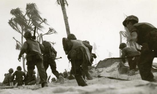 Marines on Betio